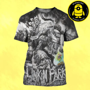 Linkin Park From Zero 2025 Tour San Jose Merch Poster At SAP Center In San Jose CA On September 15 2025 All Over Print Shirt