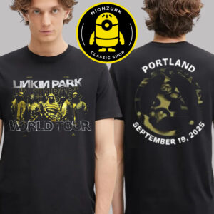 Linkin Park From Zero Exclusive Portland 2025 Tee At Moda Center Portland OR On September 19 2025 Two Sided Unisex T-Shirt