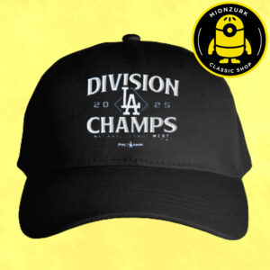 Los Angeles Dodgers 2025 NL West Division Champions MLB Postseason Classic Cap Hat Snapback