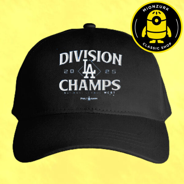 Los Angeles Dodgers 2025 NL West Division Champions MLB Postseason Classic Cap Hat Snapback
