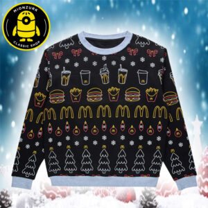 McDonald’s Funny Christmas Jumper 2025 Ugly Christmas Sweater Gift For Holiday
