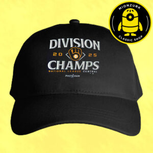 Milwaukee Brewers 2025 NL Central Division Champions MLB Classic Cap Hat Snapback