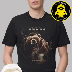 Minnesota Vikings Vs Chicago Bears NFL Poster Matchup On September 8 2025 Unisex T-Shirt