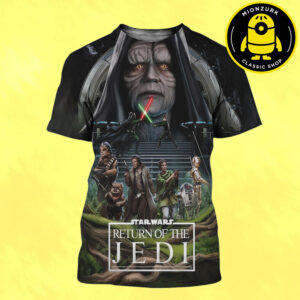 New Poster For Star Wars Return Of The Jedi All Over Print Shirt