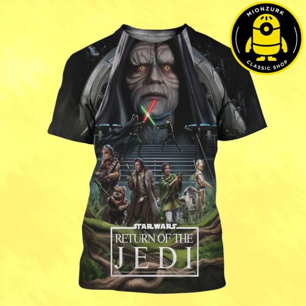 New Poster For Star Wars Return Of The Jedi All Over Print Shirt