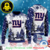 New Orleans Saints Logo Football Team NFL Special Xmas Tree 2025 Christmas Ugly Sweater