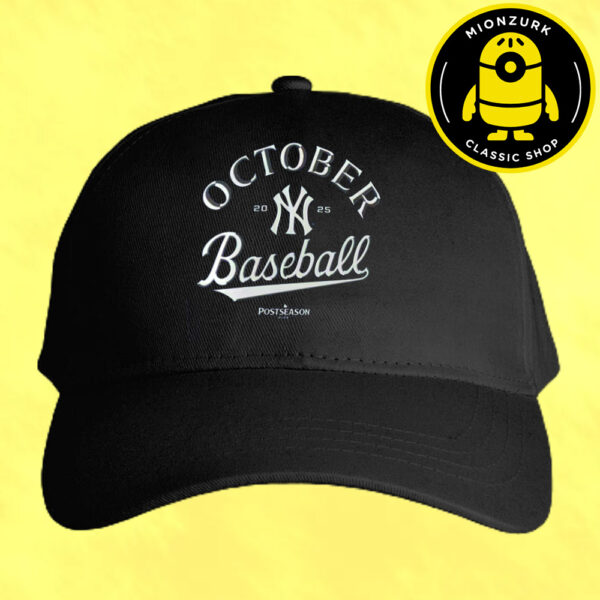 New York Yankees 2025 MLB Postseason Classic Cap Hat Snapback