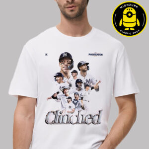 New York Yankees Clinched MLB Postseason 2025 MLB Unisex T-Shirt