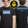 Oasis Live 2025 Tour Merch Tee In Los Angeles At Rose Bowl Stadium On September 6 2025 Two Sided Unisex T-Shirt