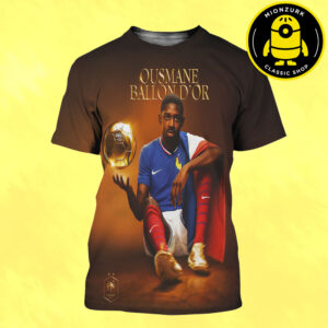 Ousmane Dembele France Is The 2025 Men’s Ballon D’or All Over Print Shirt