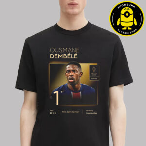 Ousmane Dembele Paris Saint Germain Is The 2025 Men’s Ballon D’or Unisex T-Shirt