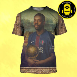 Ousmane Dembele Wins The 2025 Men’s Ballon D’or All Over Print Shirt