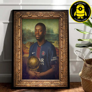 Ousmane Dembele Wins The 2025 Men’s Ballon D’or Home Decor Poster Canvas
