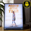 Paige Bueckers Dallas Wings Are Rookie Of The Year 2025 WNBA Nike Tribute Home Decor Poster Canvas