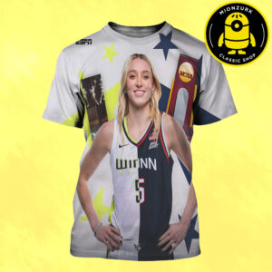 Paige Bueckers From NCAA National Champion To Rookie Of The Year 2025 WNBA All Over Print Shirt