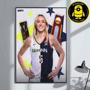 Paige Bueckers From NCAA National Champion To Rookie Of The Year 2025 WNBA Home Decor Poster Canvas