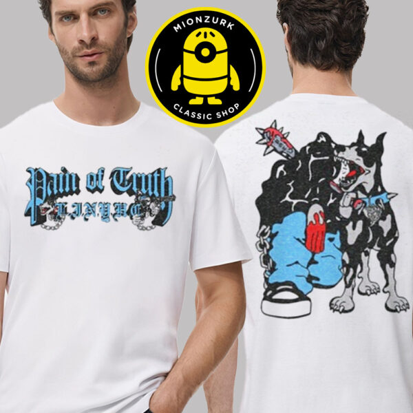 Pain Of Truth American Hardcore Tour Merch Fall 25 Two Sided Unisex T-Shirt