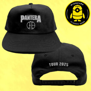 Pantera Merch North American Tour 2025 Classic Cap Hat Snapback