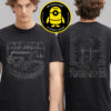 Pantera Molten Logo North American 2025 Tour Schedule Two Sided Unisex T-Shirt