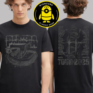 Pantera Snake CFH North American 2025 Tour Schedule Two Sided Unisex T-Shirt