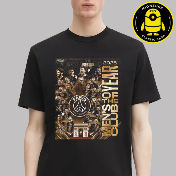 Paris Saint-Germain Are Men’s Club Of The Year 2025 Classic T-Shirt