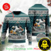 Philadelphia Eagles X Disney Cover Donald Duck Mickey Mouse Goofy New 2025 Christmas Ugly Sweater