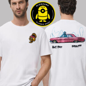 Riot Fest 2025 X Gin & Juice Collab Two Sided Unisex T-Shirt