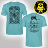 A Day To Rememeber Merch Maximum Fun Tour 2025 Schedule Two Sided Unisex T-Shirt
