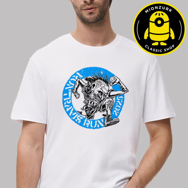 Run Travis Run RTR Punk Circle Logo Unisex T-Shirt