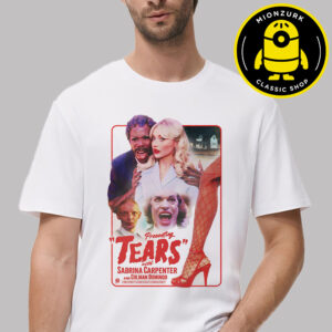 Sabrina Carpenter Poster Tears Movie Style Jumbo 2025 Unisex T-Shirt