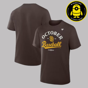 San Diego Padres 2025 MLB Postseason Locker Room Unisex T-Shirt