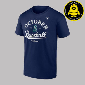 Seattle Mariners 2025 October Baseball MLB Postseason Locker Room Unisex T-Shirt