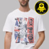 Circle Jerks Merch Tee North American Tour 2025 Schedule Two Sided Unisex T-Shirt