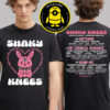 Shaky Knees Festival 2025 Merch Tee Skeleton Punk Lineup 2025 At Piedmont Park In Atlanta GA On September 19th To 21th 2025 Two Sided Unisex T-Shirt