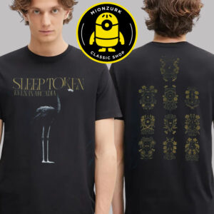 Sleep Token Official Merch Even In Arcadia Flamingo Two Sided Unisex T-Shirt