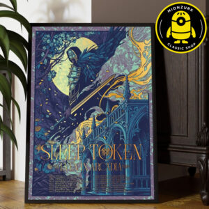 Sleep Token The Even In Arcadia Tour 2025 Dates List Home Decor Poster Canvas