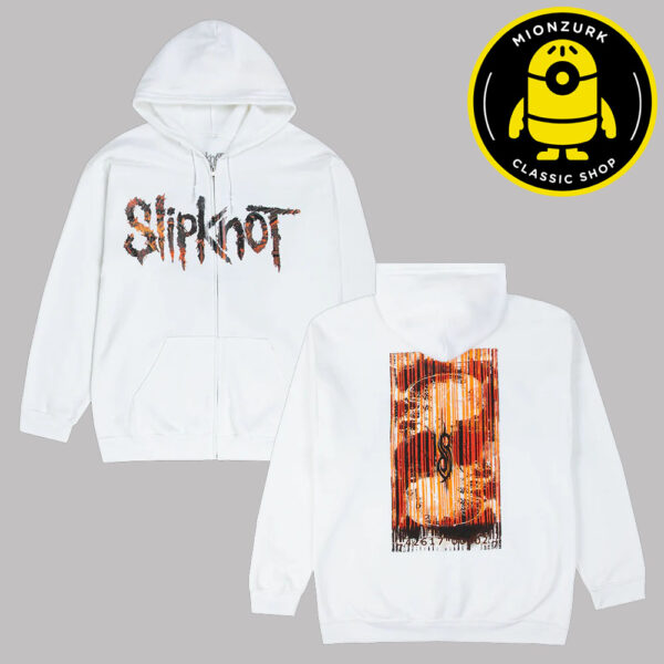 Slipknot Merch 25th Anniversary X Ray Unisex Zip Hoodie
