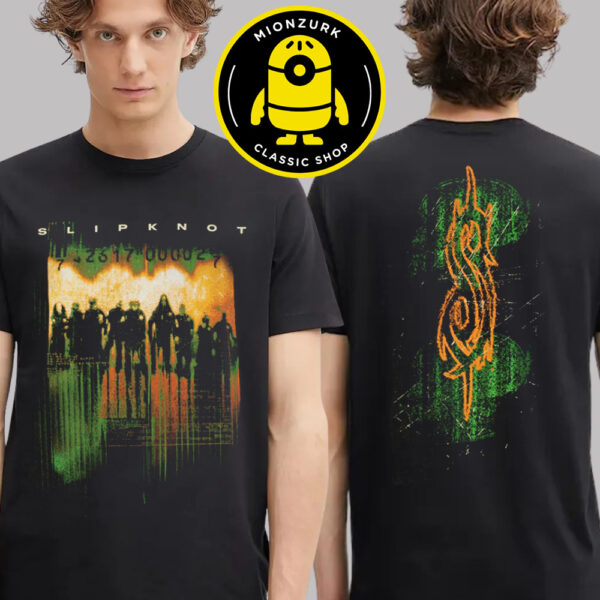 Slipknot Merch Tee 25th Anniversary 1999 Two Sided Unisex T-Shirt