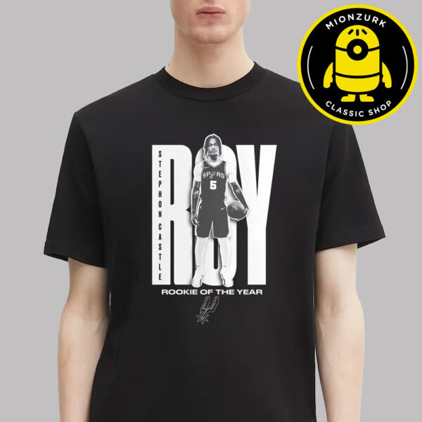 Stephon Castle Are 2025 NBA Rookie Of The Year Unisex T-Shirt