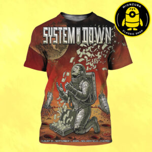 System Of A Down Event Poster At Soldier Field In Chicago IL On August 31 And September 1 2025 All Over Print Shirt