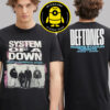 System Of A Down Merch Tee At Rogers Stadium In Toronto On September 3 And 5 2025 Two Sided Unisex T-Shirt