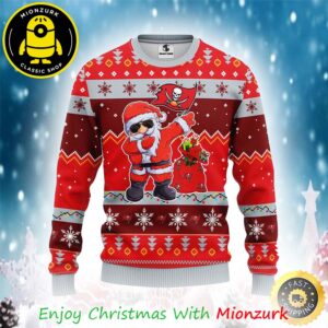 Tampa Bay Buccaneers NFL Santa Claus 2025 Christmas Ugly Sweater