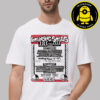 The Hives Event Poster In Vancouver BC At Commodore Ballroom On September 16th 2025 Unisex T-Shirt