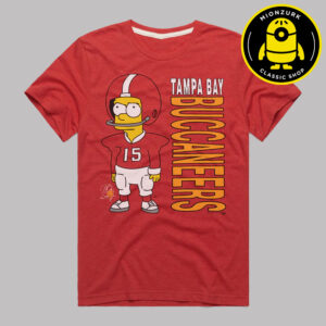 The Simpsons Bart x Tampa Bay Buccaneers NFL 2025 Unisex T-Shirt