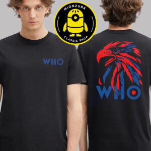 The Who Merch Tee In Philadelphia PA At Wells Fargo Center On August 21 2025 Two Sided Unisex T-Shirt