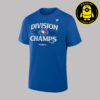 Cleveland Guardians 2025 AL Central Division Champions Locker Room Unisex T-Shirt