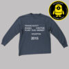 Blink 182 Official Merch Tee One More Time Missionary Impossible 2025 Schedule Two Sided Unisex T-Shirt
