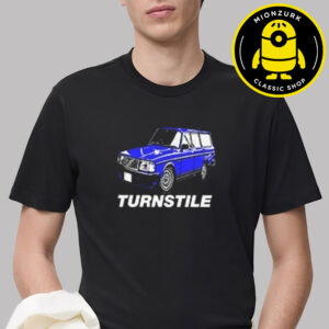Turnstile Merchandise Tee The Blue Car The Never Enough Tour 2025 Unisex T-Shirt