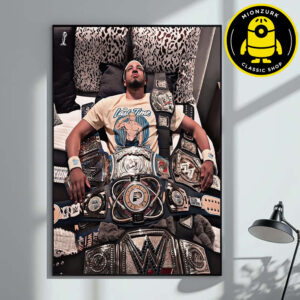 Tyries Haliburton GOAT Last Time In INDY Lock In Wrestling World Champion WWE NBA 2025 Home Decor Poster Canvas