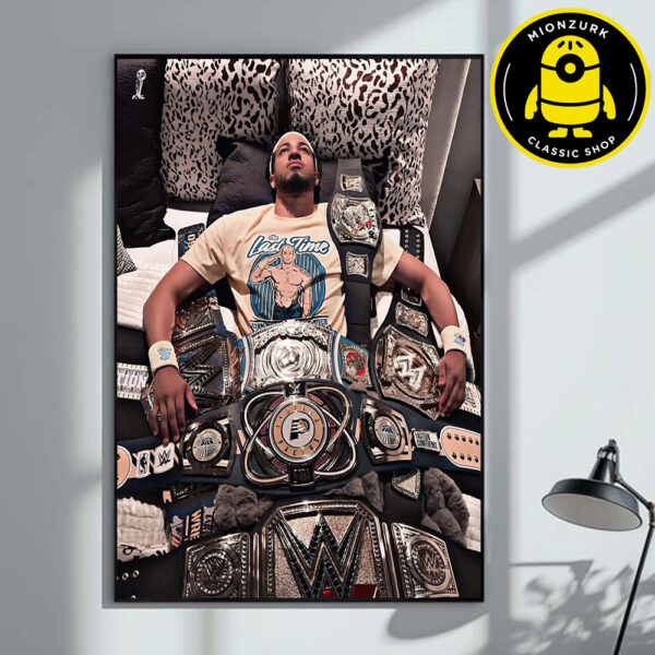 Tyries Haliburton GOAT Last Time In INDY Lock In Wrestling World Champion WWE NBA 2025 Home Decor Poster Canvas